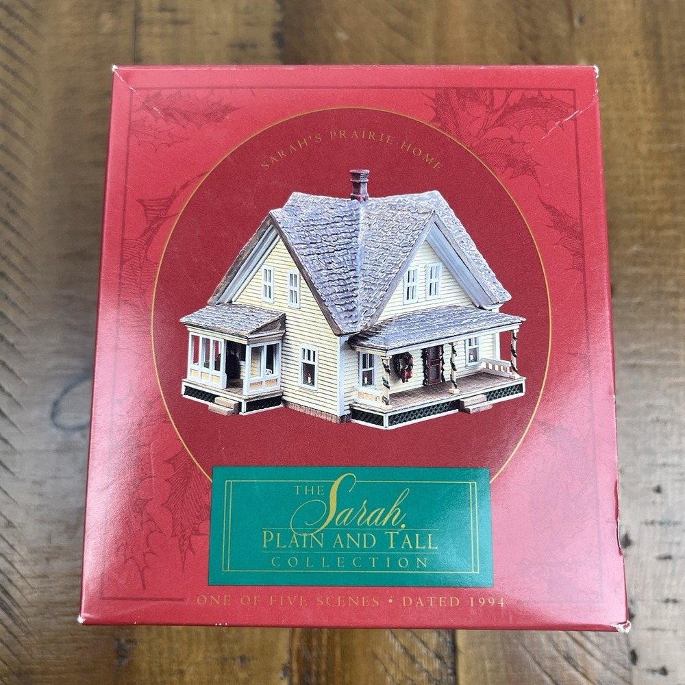 Hallmark Sarah's Prairie Home - Sarah Plain & Tall Keepsake Collection Vtg 1994